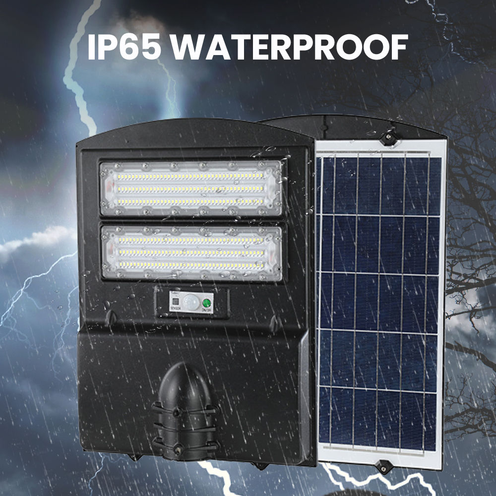 Energiatakarékos kültéri IP65 napelemes utcai lámpa led útvilágítás 200W400w utcai lámpa (4)