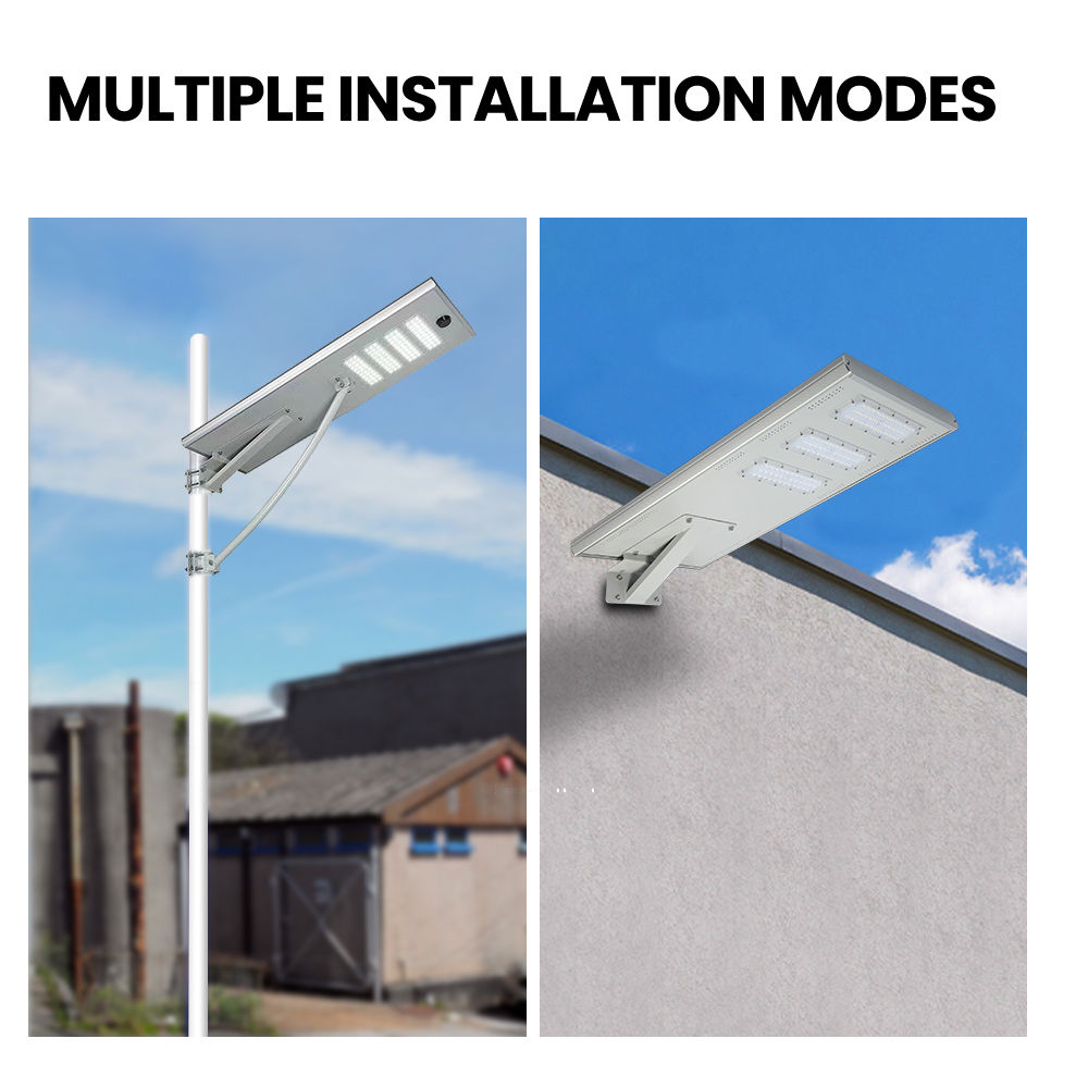 Sensọ Motion 40 50W 60 Watt Module Integrated Solar Lamp Led Street Light (7)