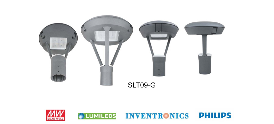 SLT09 სერიის LED ბაღის განათება