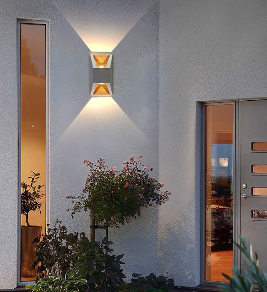 Venda calenta a l'exterior impermeable muntatge de paret accessoris de llums exteriors led 10w (3)