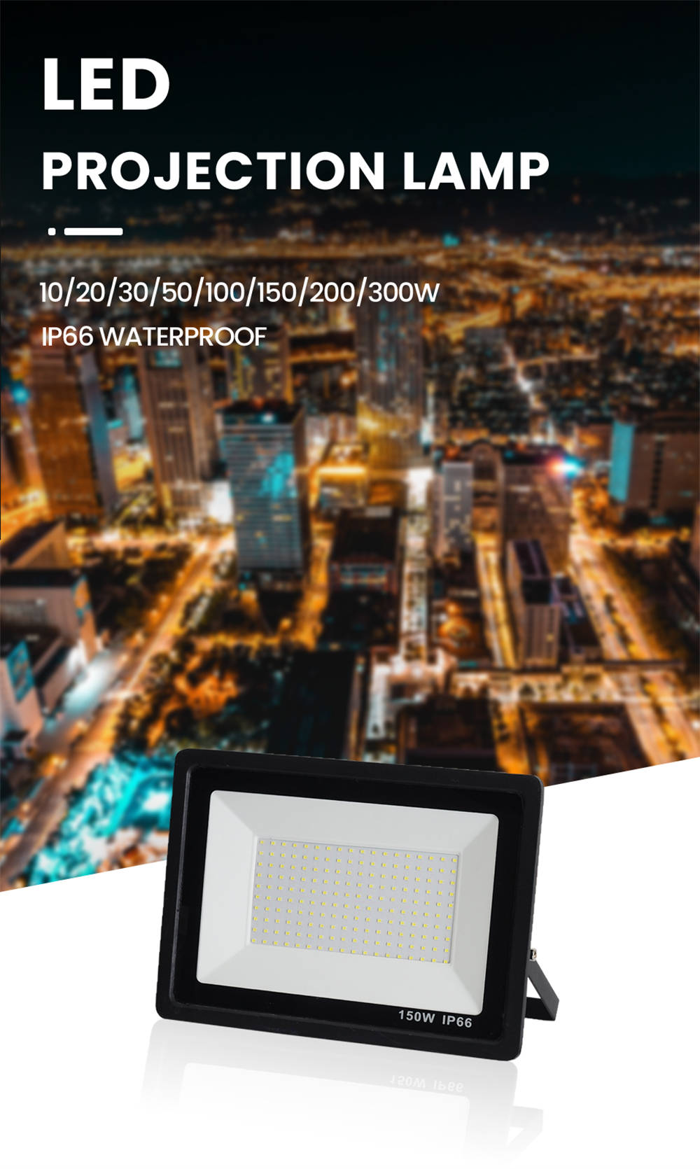 2021 Hot Die Cast Aluminum ip66 ultra slim 10w 20w 30w 50w outdoor led flood light (1)