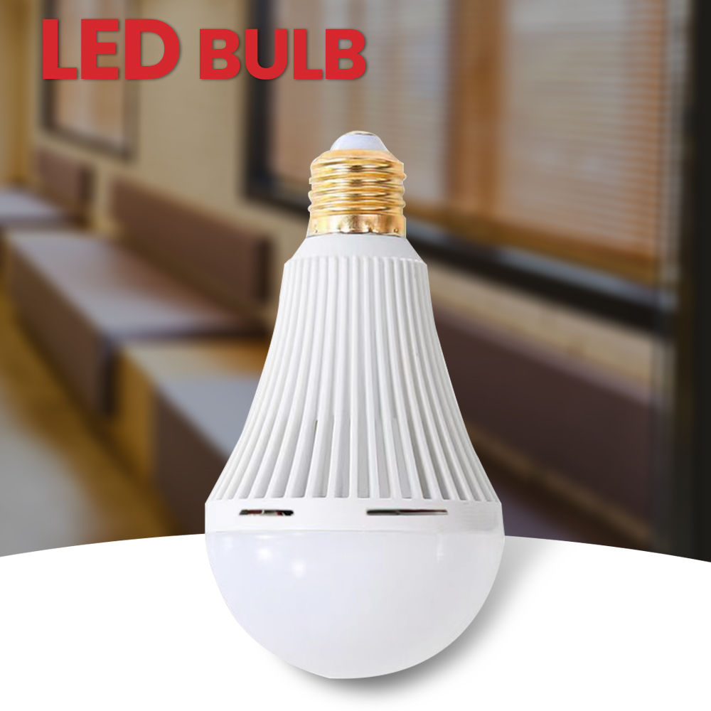 Rechargeable Emergency Light Bulb for Power Outage Camping Outdoor Activity 9W 800LM E26 3000K 5000K (2)