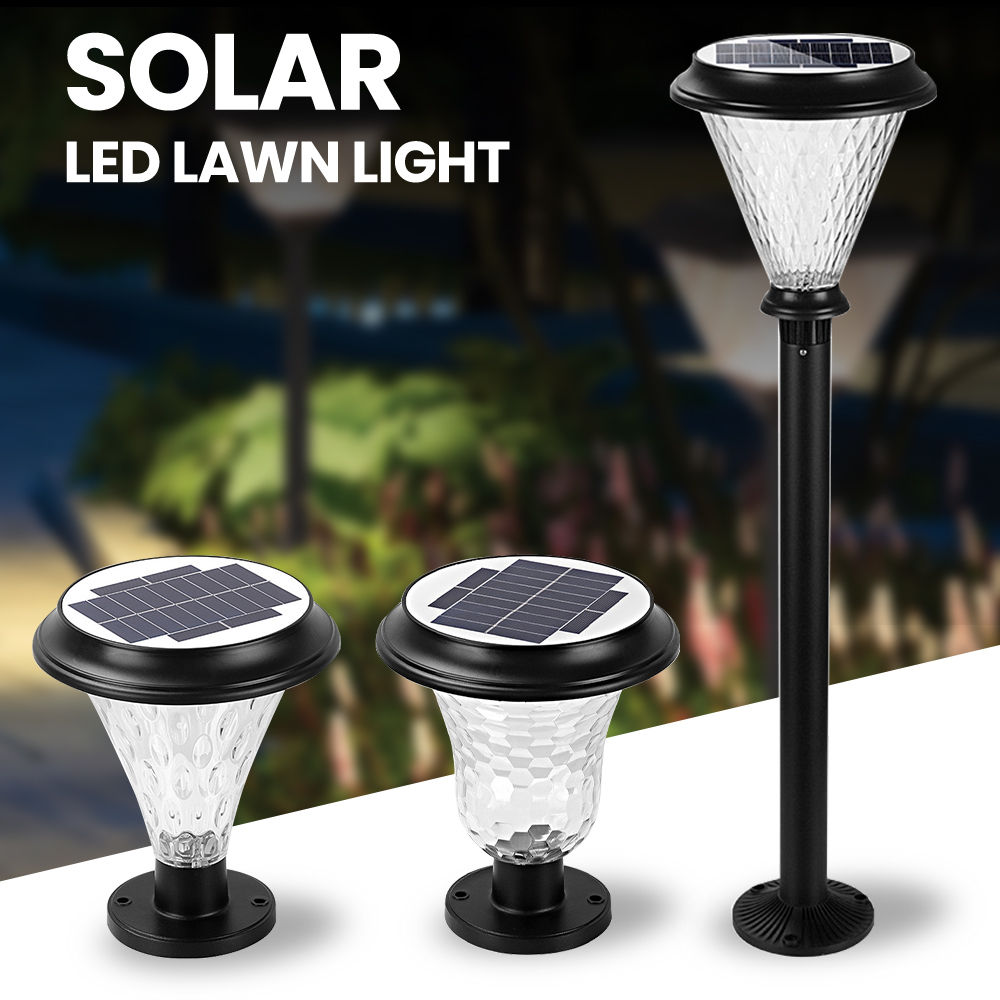 garden solar lamp portable solar power lamp solar powered ground lights outdoor solar led light waterproof (2)